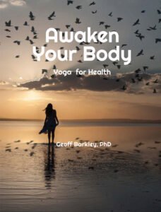 Awaken Your Body Cover with sunset and woman at the beach